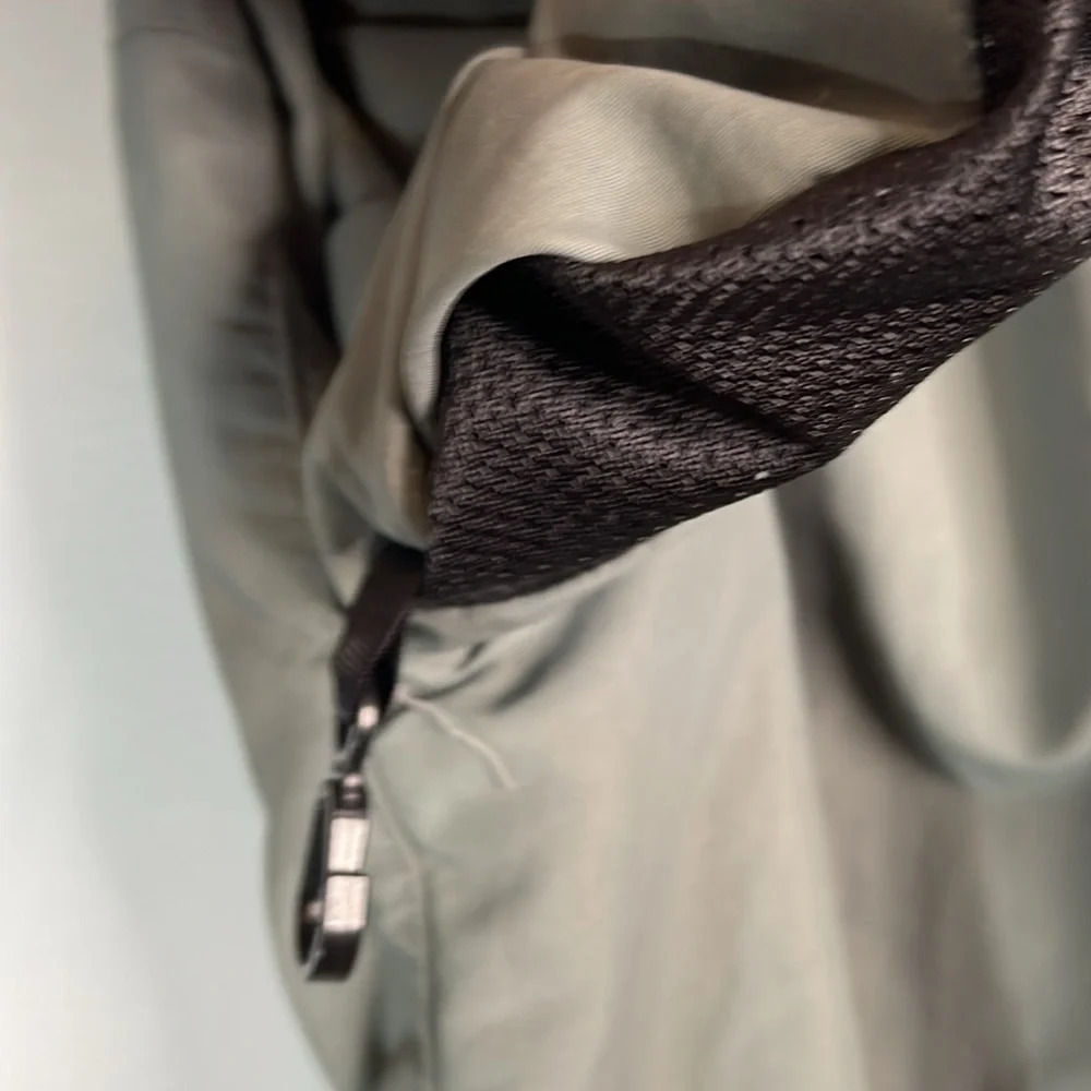 MEC Mens Mountain Equipment Co-op Nylon Wind Pants Grey Elastic Drawstring L - Picture 5 of 12